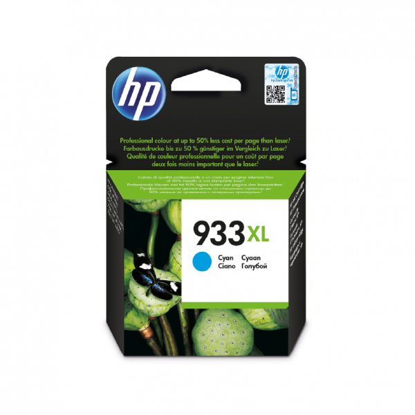 HP 933XL HIGH YIELD CYAN ORIGINAL INK CARTRIDGE