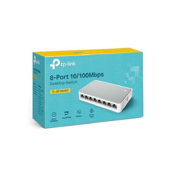 8-Port 10/100Mbps Desktop Switch